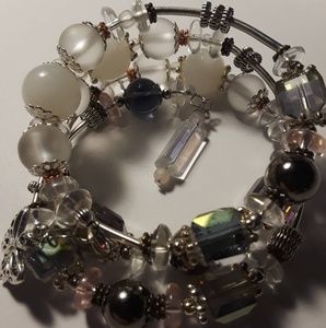 Sterling silver bangle bracelet